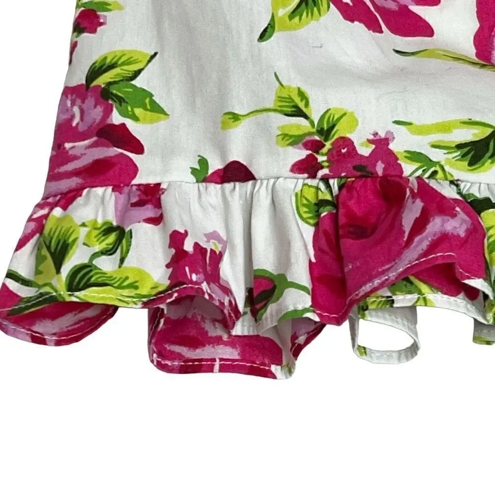 Sophie Rose hot pink floral dress size 6